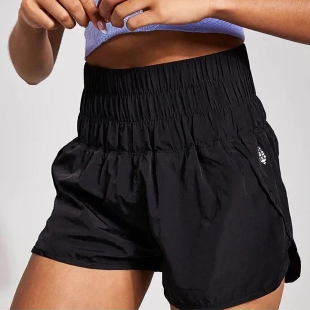 Free People Movement The Way Home Shorts Athletic Run Sporty Black Size XS